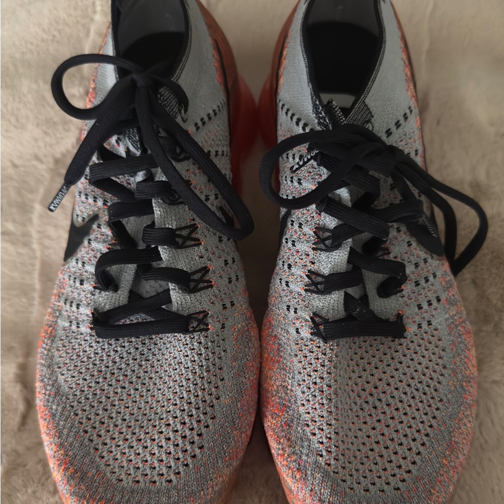Nike womens 
Black and Orange Athletic Shoes